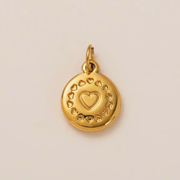 Wholesale Pendant Necklace Stainless Steel Geometric Furnace Vacuum Electroplated 18K Gold