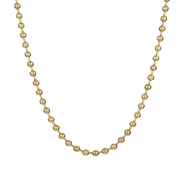 Wholesale Pendant Necklace Stainless Steel Geometric Furnace Vacuum Plated 18K Gold