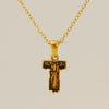 Wholesale Pendant Necklace Stainless Steel Gold Plated Letter Pattern For Unisex