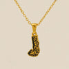 Wholesale Pendant Necklace Stainless Steel Gold Plated Letter Pattern For Unisex