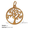 Wholesale Pendant Necklace 316L Stainless Steel 18K Gold Plated Electroplating Exaggerated Fashion Style