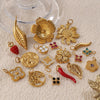 Wholesale Pendant Necklace 316L Stainless Steel 18K Gold Plated Electroplating Exaggerated Fashion Style