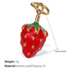 Wholesale Pendant Necklace 316L Stainless Steel 18K Gold Plated Electroplating Exaggerated Fashion Style