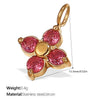 Wholesale Pendant Necklace 316L Stainless Steel 18K Gold Plated Electroplating Exaggerated Fashion Style