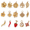 Wholesale Pendant Necklace 316L Stainless Steel 18K Gold Plated Electroplating Exaggerated Fashion Style