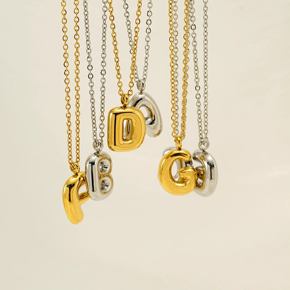 Wholesale Pendant Necklace Stainless Steel Titanium Steel Cross Chain With Letter Pattern Polishing Style For Unisex