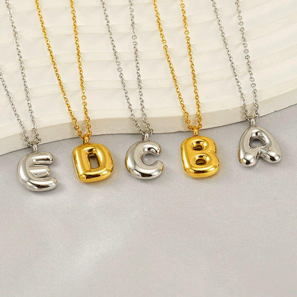 Wholesale Pendant Necklace Stainless Steel Titanium Steel Cross Chain With Letter Pattern Polishing Style For Unisex