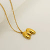 Wholesale Pendant Necklace Stainless Steel Titanium Steel Cross Chain With Letter Pattern Polishing Style For Unisex