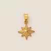 Wholesale Pendant Necklace Stainless Steel Titanium Steel Cross Starfish Electroplating Ocean Element Beach Style Unisex Twelve Constellations