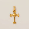 Wholesale Pendant Necklace Stainless Steel Titanium Steel Cross Starfish Electroplating Ocean Element Beach Style Unisex Twelve Constellations