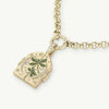 Wholesale Pendant Necklace Stainless Steel Titanium Steel Geometric Handpainted Electroplated Women's