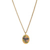 Wholesale Pendant Necklace Stainless Steel Titanium Steel Geometric Handpainted Electroplated Women's