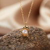 Wholesale Pendant Necklace 925 Sterling Silver Natural Gem Freshwater Pearl Geometric U Shaped 18K Gold Plated For Women