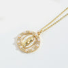 Wholesale Pendant Ring Copper Motherofpearl Inlaid Zircon Animal Shape Electroplating Design Unisex