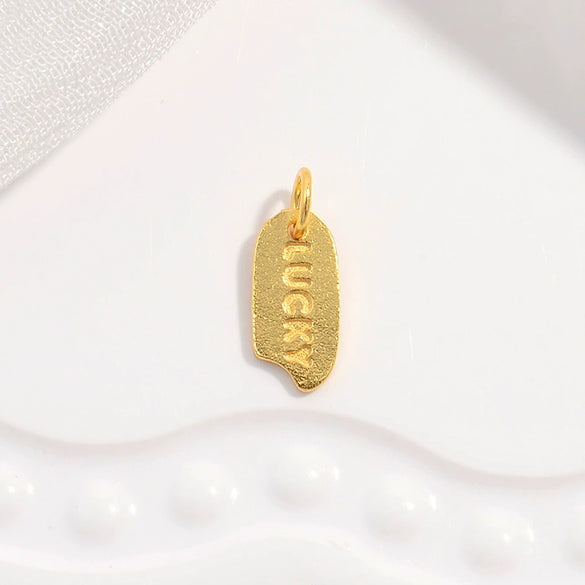 Wholesale Pendant S925 Sterling Silver Geometric Retro Style Electroplated