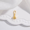 Wholesale Pendant Silver 925 Sterling Silver Minimalist Trumpet Shape Zirconia Inlaid Insect Big Hat Design