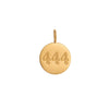 Wholesale Pendant Stainless Steel Fashion Angel Letters Numbers Text Electroplated 18K Gold Color