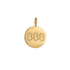 Wholesale Pendant Stainless Steel Fashion Angel Letters Numbers Text Electroplated 18K Gold Color