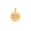 Wholesale Pendant Stainless Steel Fashion Angel Letters Numbers Text Electroplated 18K Gold Color