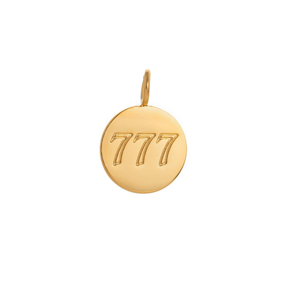 Wholesale Pendant Stainless Steel Fashion Angel Letters Numbers Text Electroplated 18K Gold Color