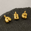 Wholesale Pendant Stainless Steel Fashion Simple Bubble Letter Electroplated