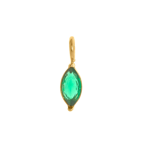 Wholesale Pendant Stainless Steel Geometric Dropshaped Electroplated With Diamond Zircon