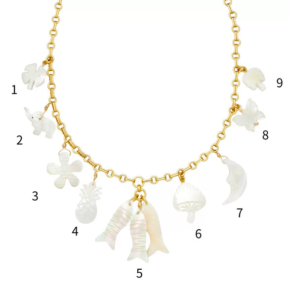 Wholesale Pendant Stainless Steel Geometric Flower Fish Style Furnace Vacuum Plated 18K Gold Color
