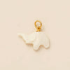 Wholesale Pendant Stainless Steel Geometric Flower Fish Style Furnace Vacuum Plated 18K Gold Color