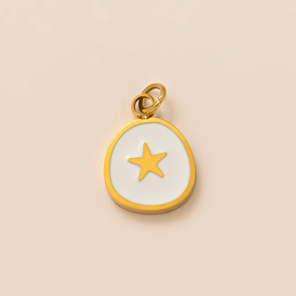 Wholesale Pendant Stainless Steel Heart Shape Fashion Electroplated 18K Gold Color