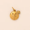 Wholesale Pendant Stainless Steel Heart Shape Fashion Electroplated 18K Gold Color