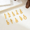 Wholesale Pendant Stainless Steel Minimalist Style With Numbers Electroplated