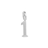 Wholesale Pendant Stainless Steel Minimalist Style With Numbers Electroplated