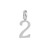 Wholesale Pendant Stainless Steel Minimalist Style With Numbers Electroplated