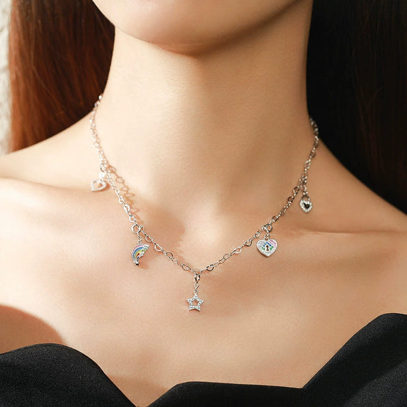Wholesale Pendant 925 Sterling Silver Niche Style Microinlaid