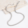 Wholesale Personality Snake Bone Chain Bracelet And Necklace Set Stainless Steel Jewelry With Snake Pattern Pvd Furnace Vacuum Real Gold Plating
