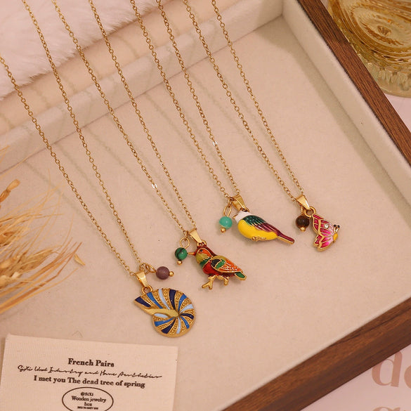Wholesale Personalized Animal Zodiac Stainless Steel Pendant Necklace Accessories