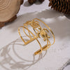Wholesale Personalized Turtle And Seaweed Stainless Steel Electroplated Bracelets Hand Jewelry Accessories