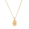 Wholesale Photo Album Necklace Titanium Steel Heart Shape Oil Drop Printing Electroplated Real Gold
