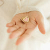 Wholesale Photo Album Necklace Titanium Steel Heart Shape Oil Drop Printing Electroplated Real Gold