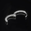 Wholesale Piercing Earrings Stainless Steel Cast Skull Totem Punk Retro Style