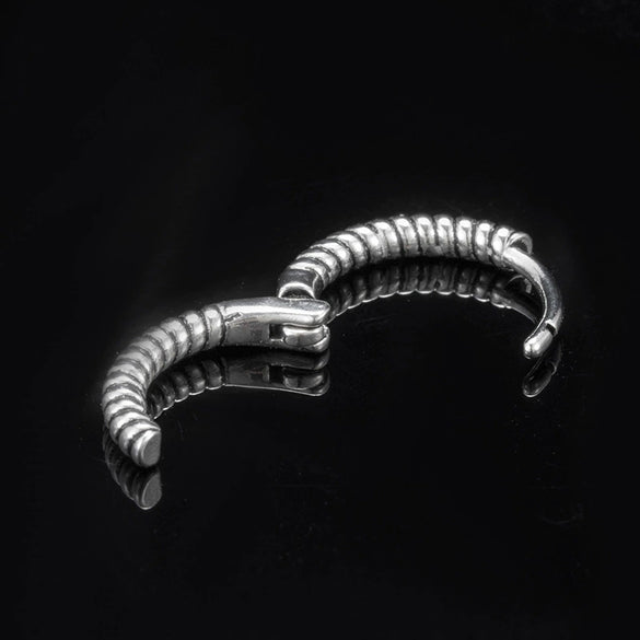 Wholesale Piercing Earrings Stainless Steel Cast Skull Totem Punk Retro Style