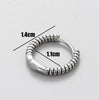 Wholesale Piercing Earrings Stainless Steel Cast Skull Totem Punk Retro Style