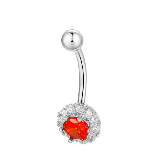 Wholesale Piercing Jewelry Copper Inlaid Zircon Butterfly Flower Star Style For Women