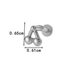 Wholesale Piercing Jewelry Titanium Alloy Animal Zodiac Shape Electroplated For Women
