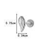 Wholesale Piercing Jewelry Titanium Alloy Animal Zodiac Shape Electroplated For Women
