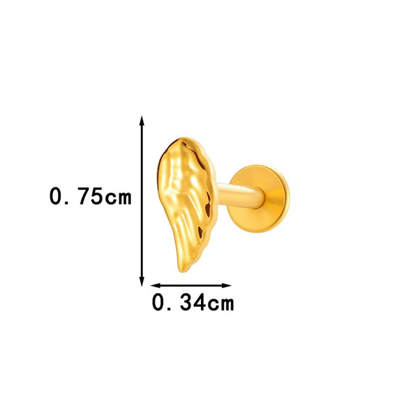Wholesale Piercing Jewelry Titanium Alloy Animal Zodiac Shape Electroplated For Women
