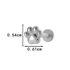 Wholesale Piercing Jewelry Titanium Alloy Animal Zodiac Shape Electroplated For Women