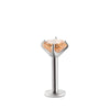 Wholesale Piercing Jewelry Titanium Alloy Inlaid With Colorful Zircon Geometric Style Electroplated
