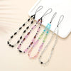 Wholesale Plastic And Resin Animals Handmade Beaded Mobile Phone Chain Pendant For Women