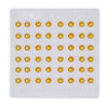 Wholesale Plastic And Resin Antiallergic Earrings With Geometric Design And Electroplating Process